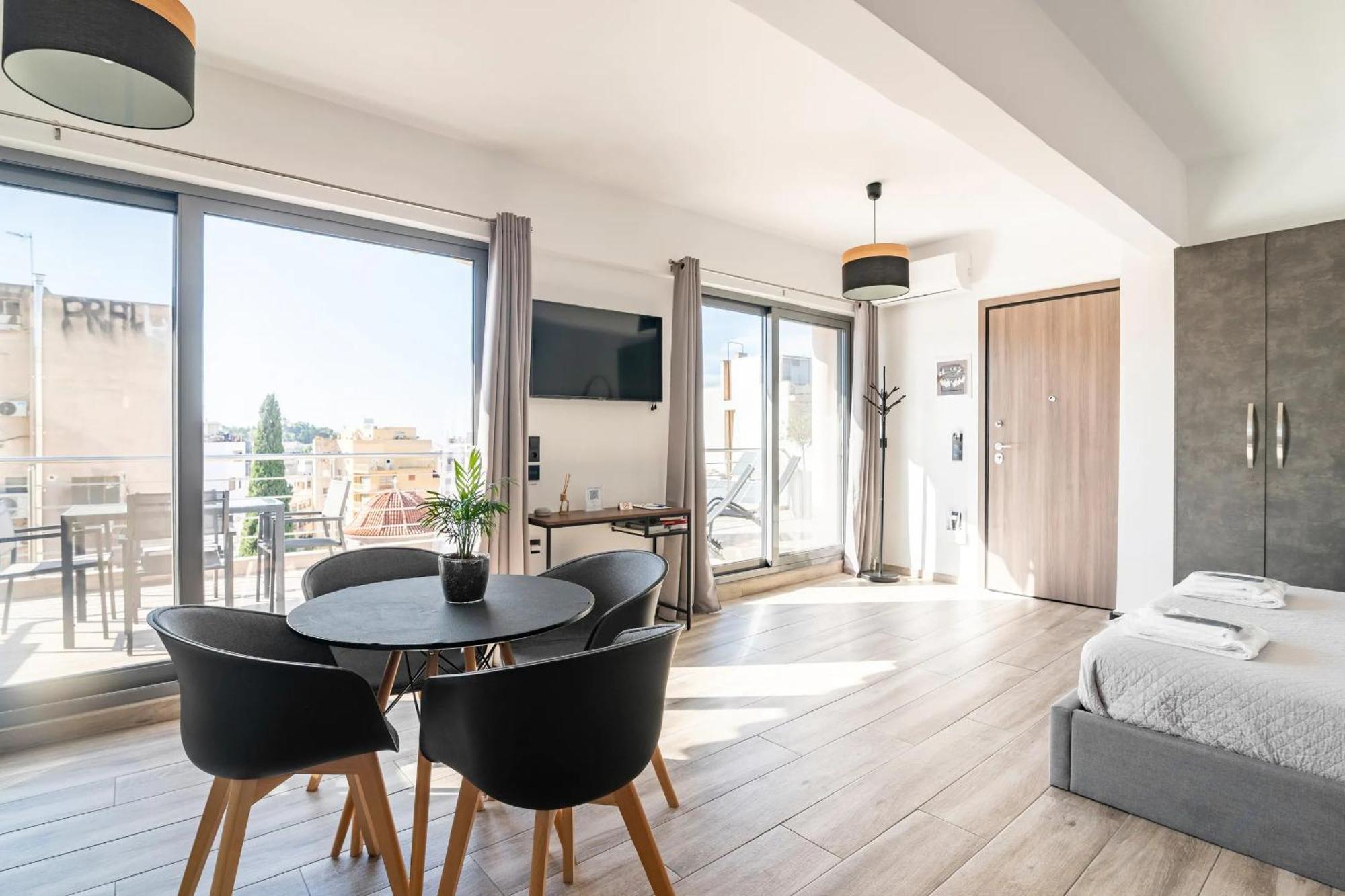 Dreamy Athens Penthouse With Acropolis View Leilighet Eksteriør bilde