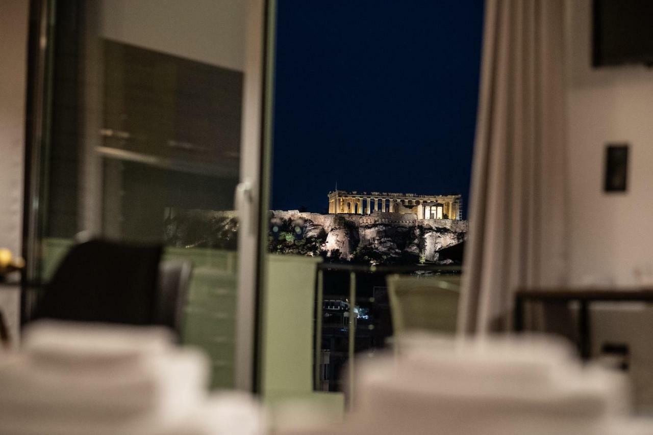 Dreamy Athens Penthouse With Acropolis View Leilighet Eksteriør bilde