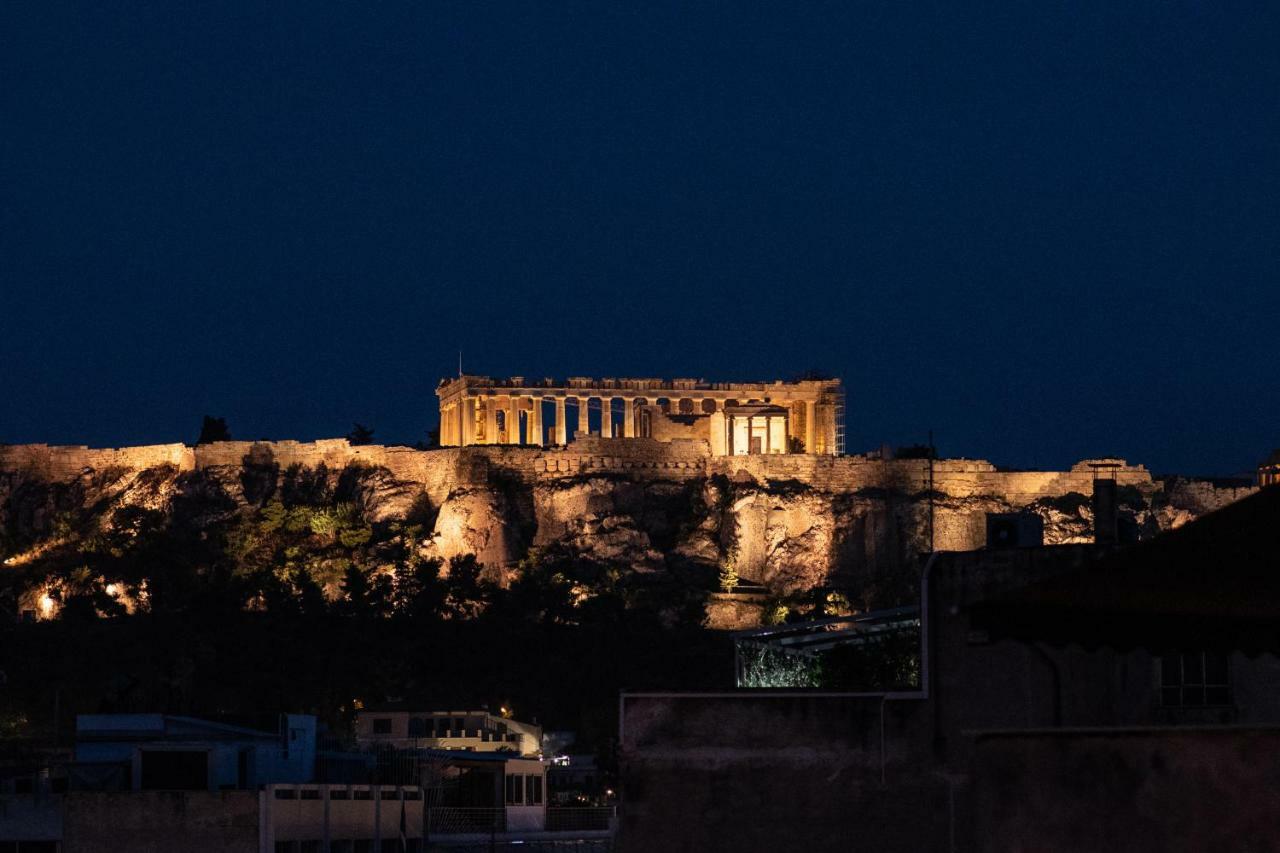 Dreamy Athens Penthouse With Acropolis View Leilighet Eksteriør bilde